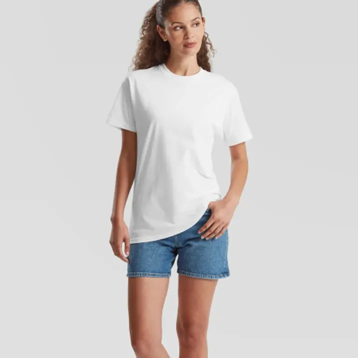Tee-shirt col rond bio PURE COTTON T
